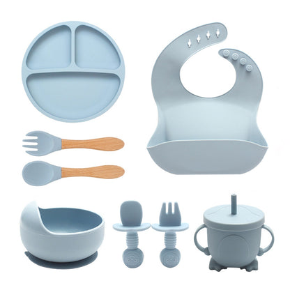 Silicone Baby Tableware Set