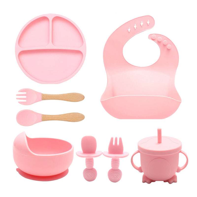Silicone Baby Tableware Set
