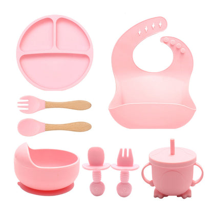 Silicone Baby Tableware Set