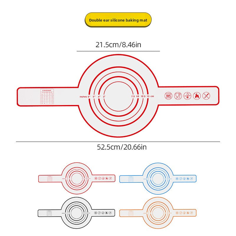 Silicone baking mat