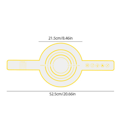 Silicone baking mat