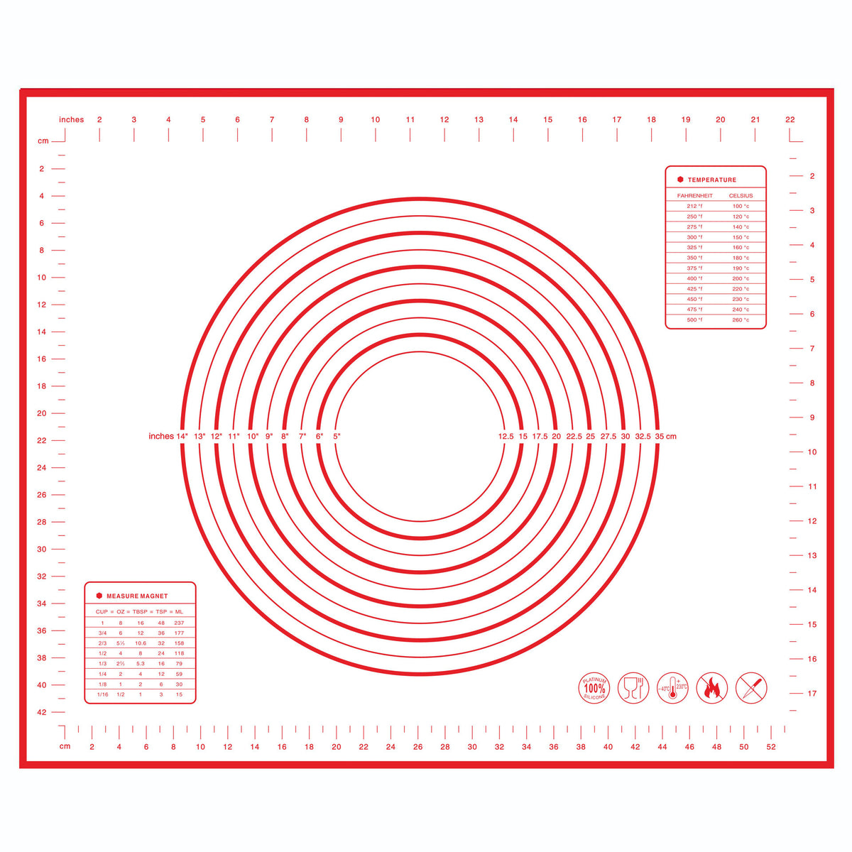 silicone baking mat