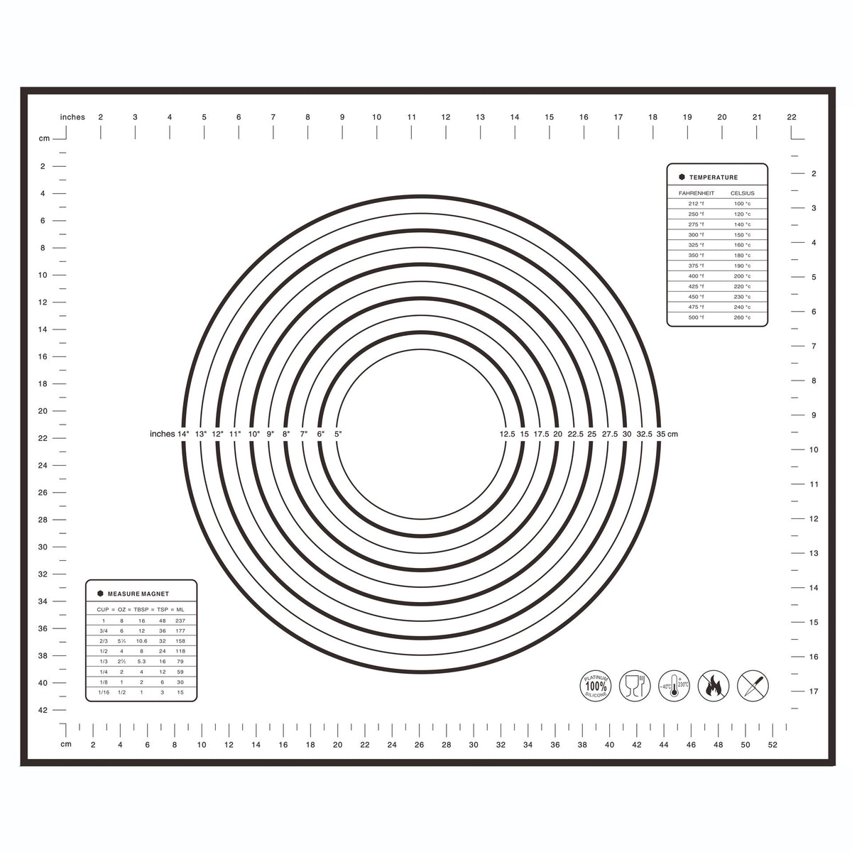 silicone baking mat