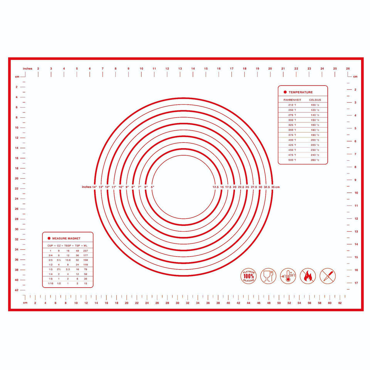 silicone baking mat