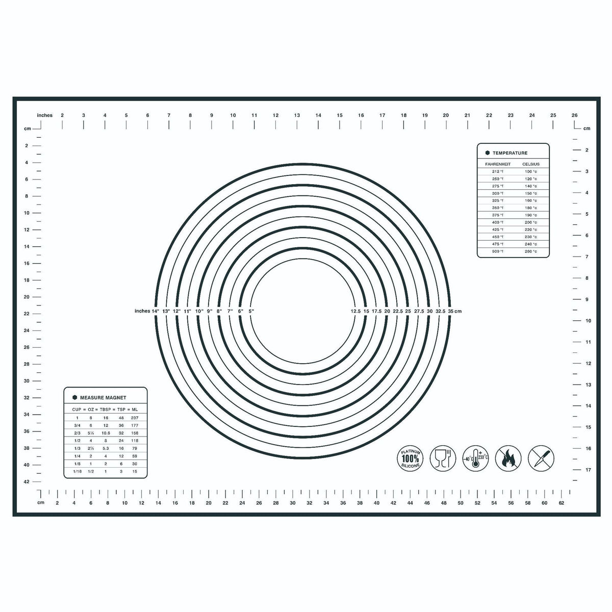 silicone baking mat