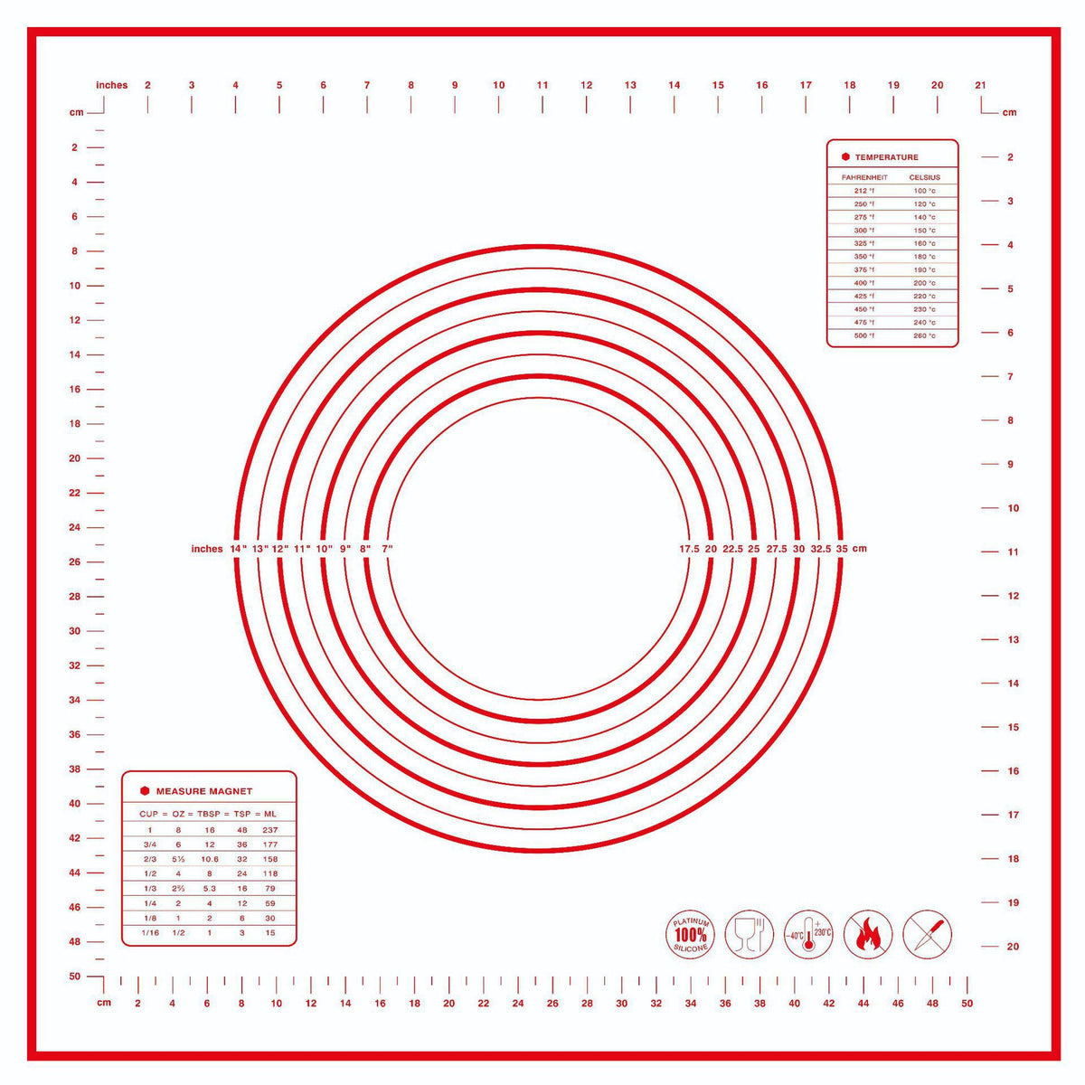 silicone baking mat