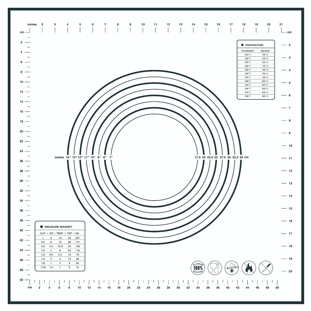 silicone baking mat