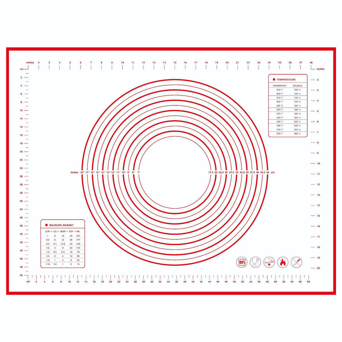 silicone baking mat
