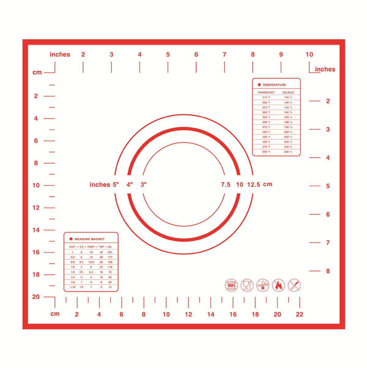 silicone baking mat