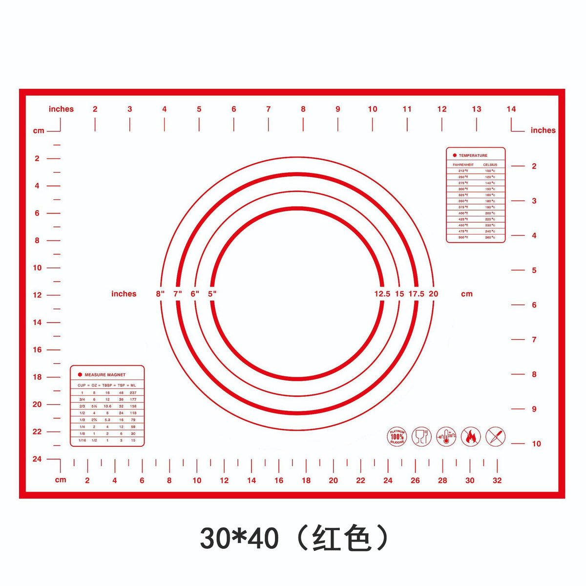 silicone baking mat