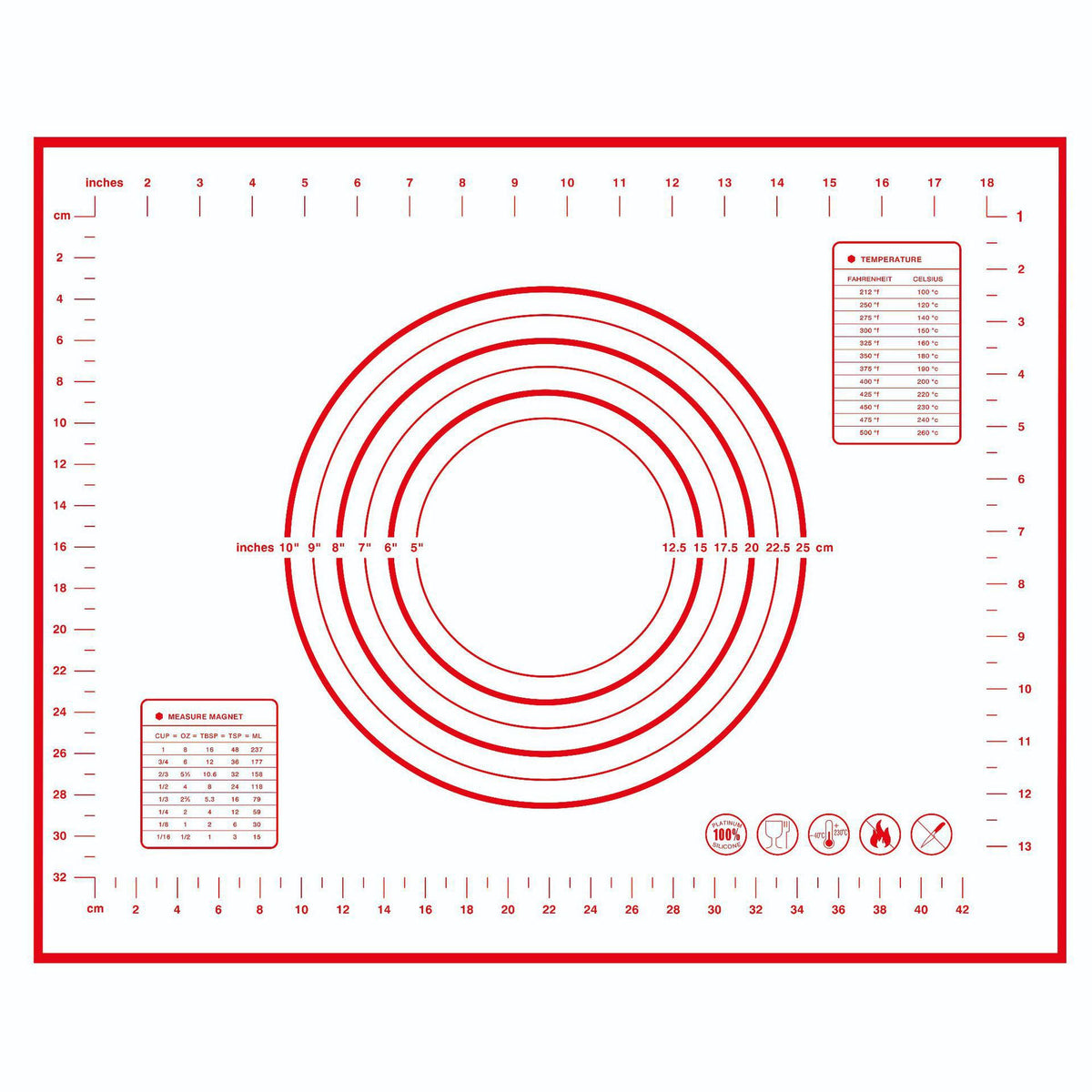 silicone baking mat