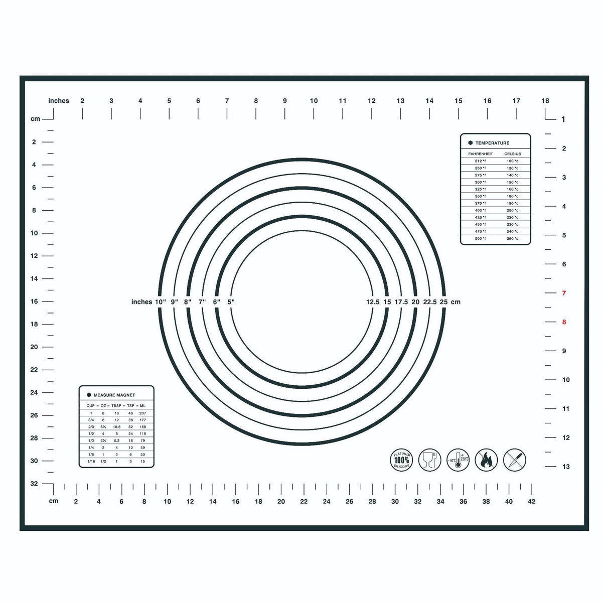 silicone baking mat