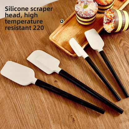 Silicone Baking Scraper with Wood Handle