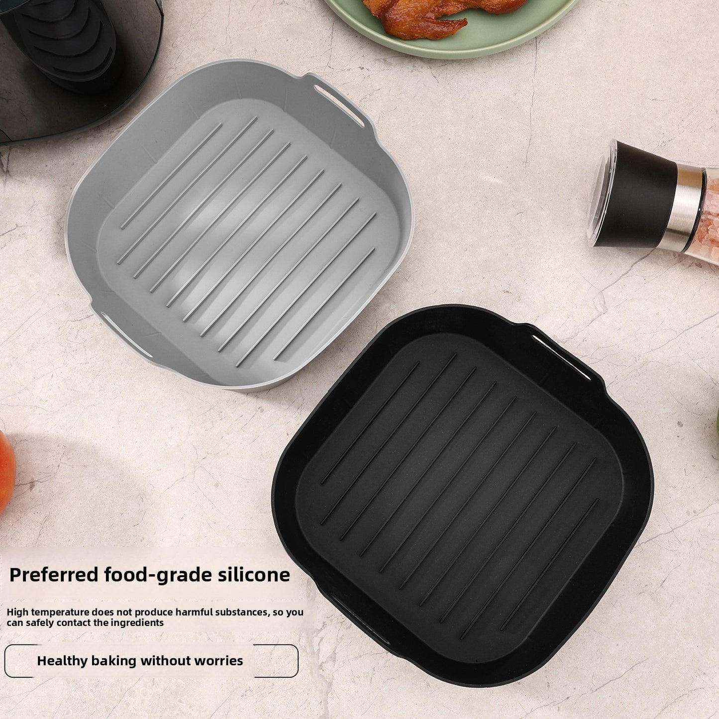 Silicone Baking Tray for Air Fryer