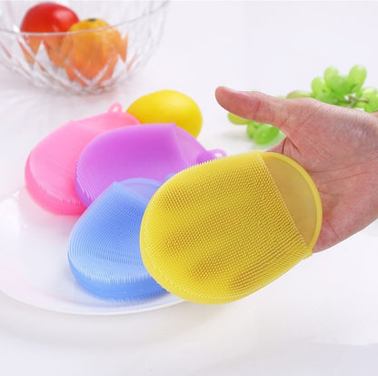 silicone bath gloves