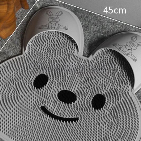 Silicone bath mat