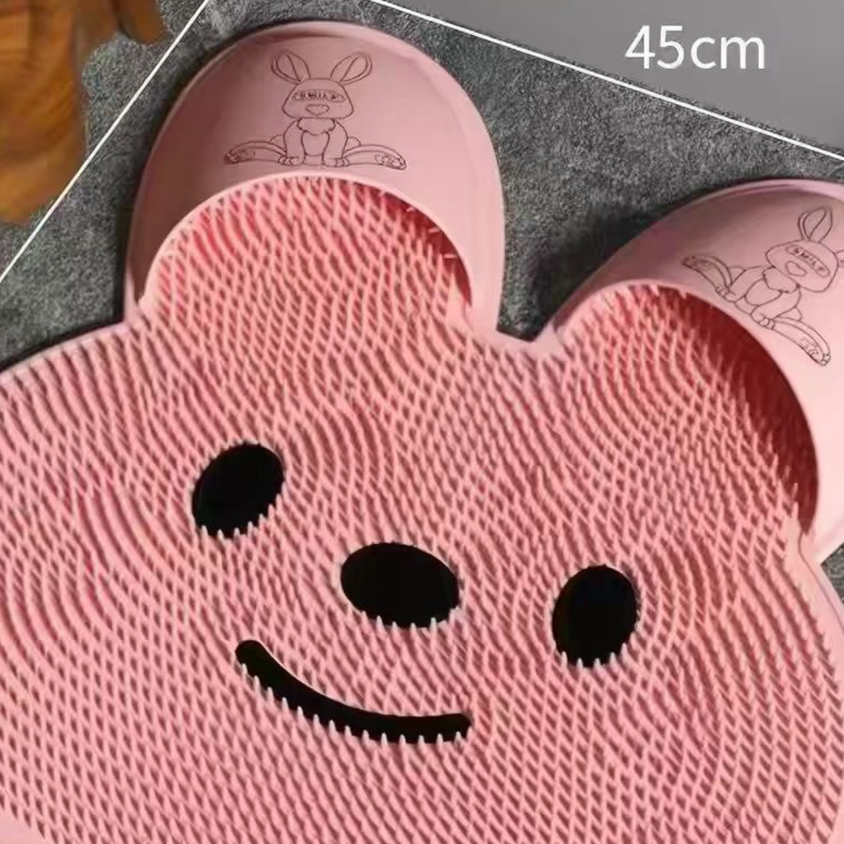 Silicone bath mat