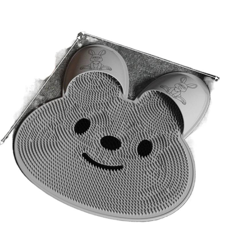 Silicone bath mat