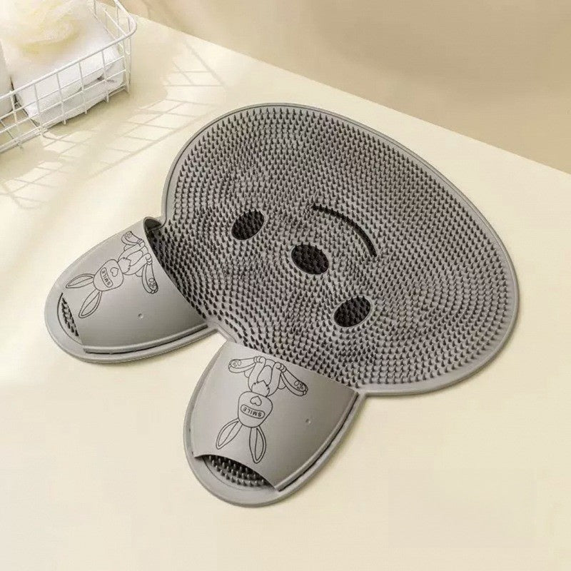 Silicone bath mat
