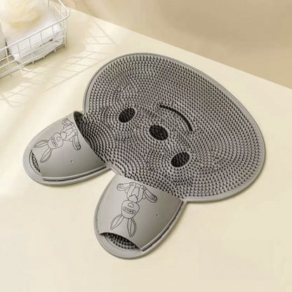 Silicone bath mat