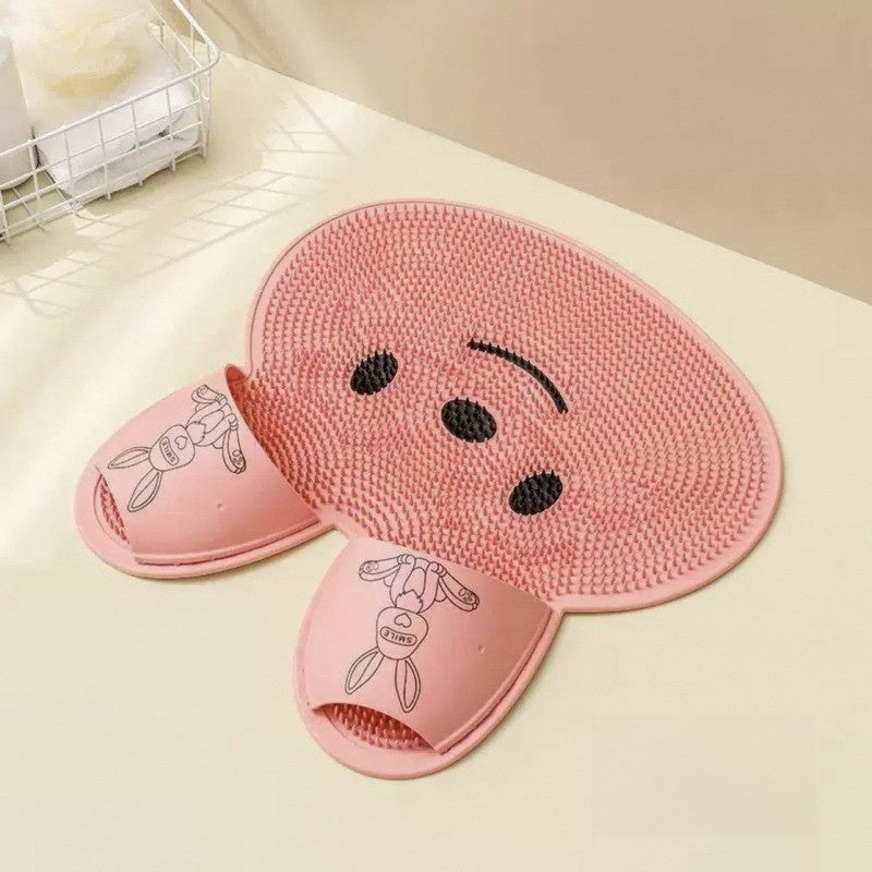 Silicone bath mat