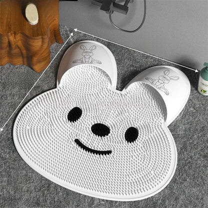 Silicone bath mat