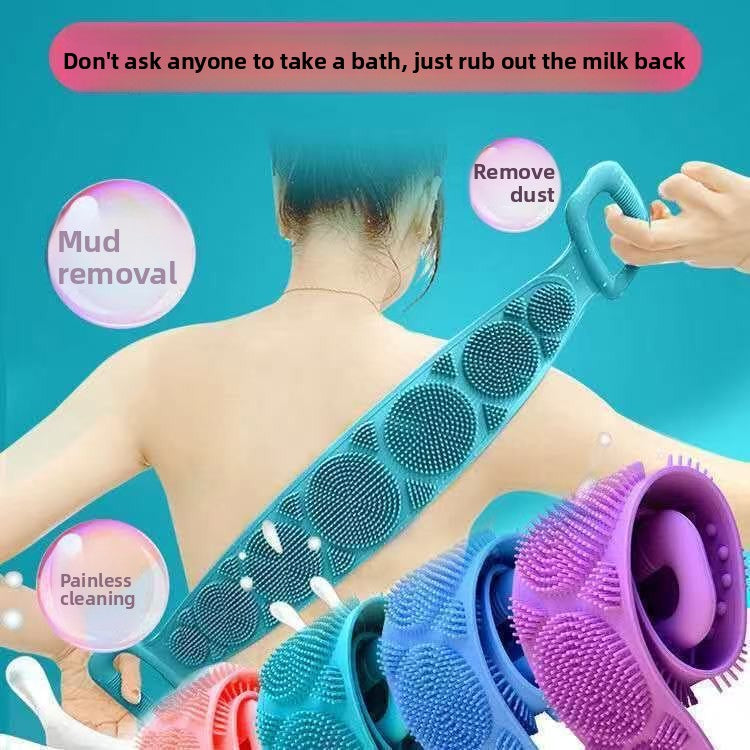 Silicone bath towel