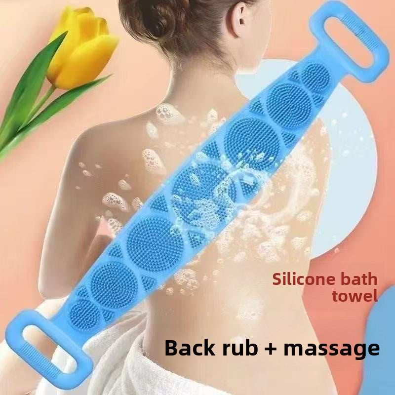 Silicone bath towel