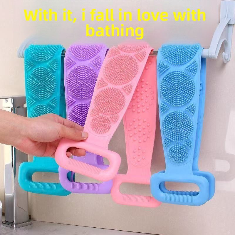 Silicone bath towel