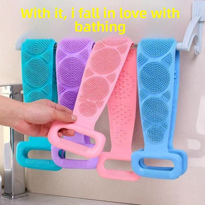 Silicone bath towel