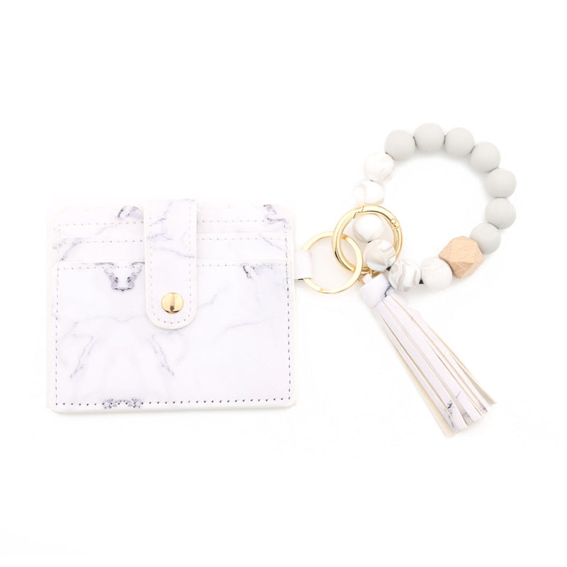 Silicone Bead Bracelet Card Bag