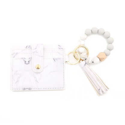 Silicone Bead Bracelet Card Bag