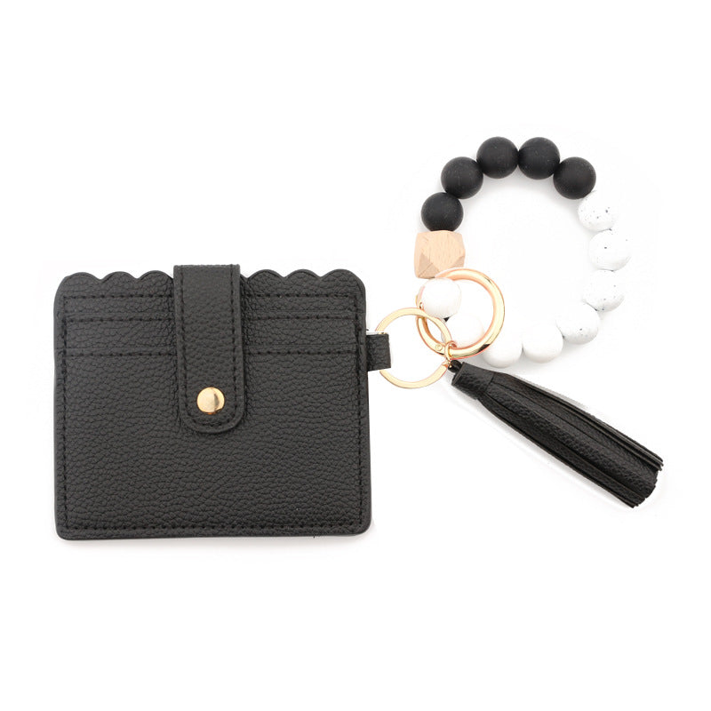 Silicone Bead Bracelet Card Bag