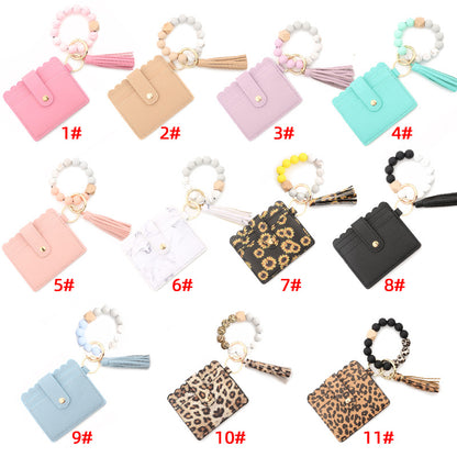 Silicone Bead Bracelet Card Bag