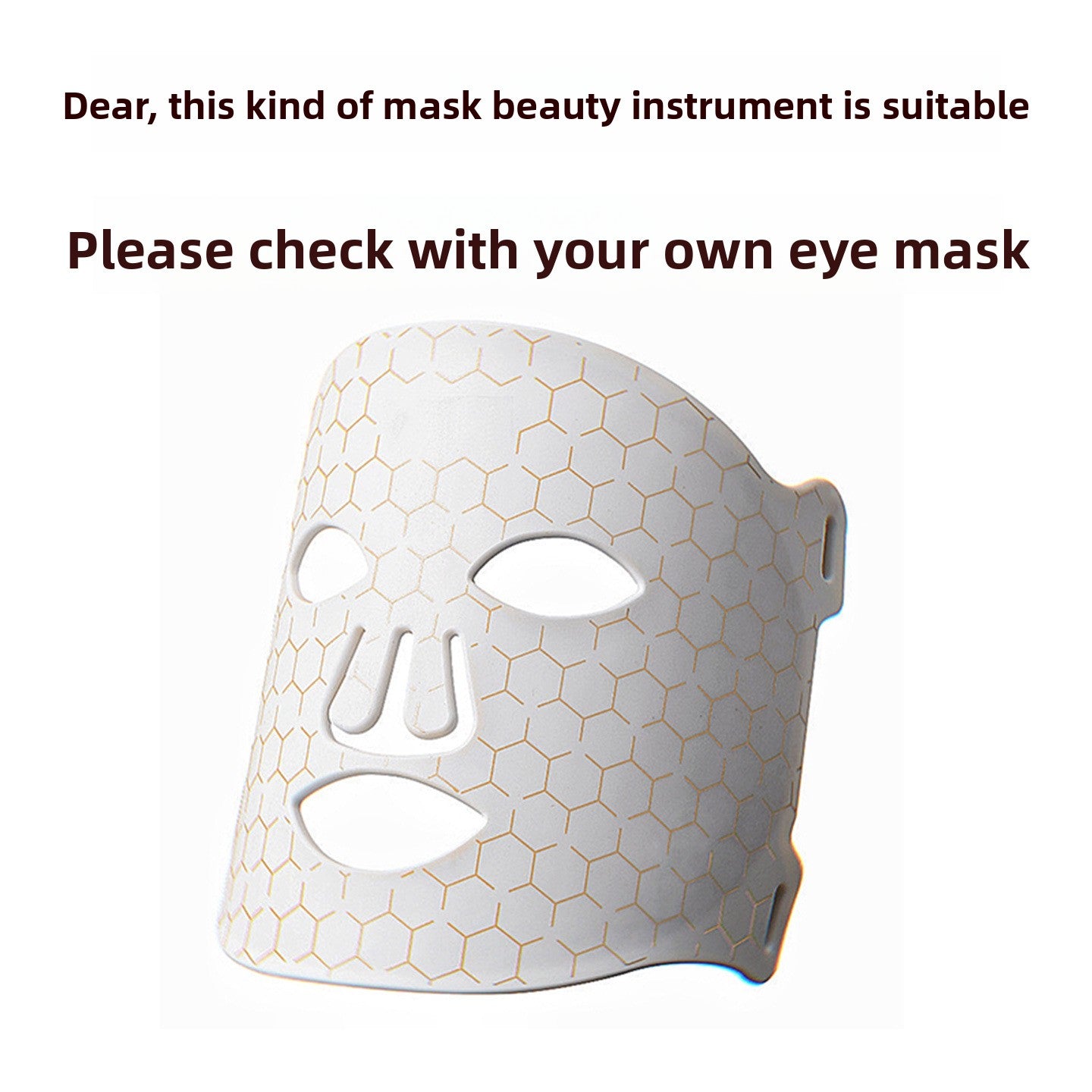Silicone beauty mask