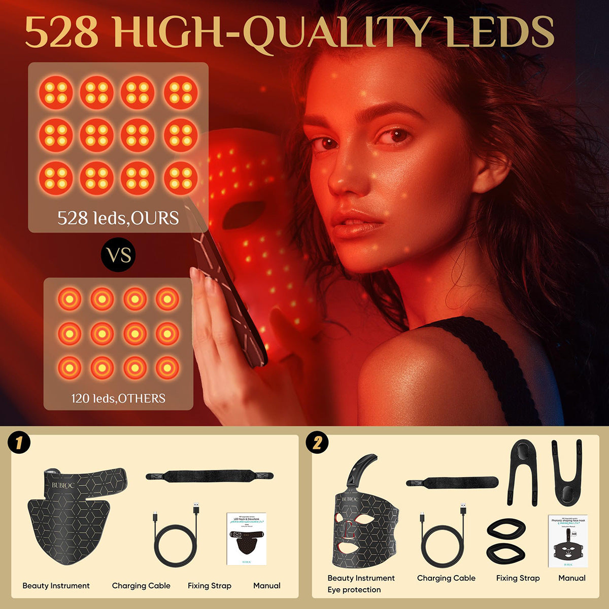 Silicone beauty mask