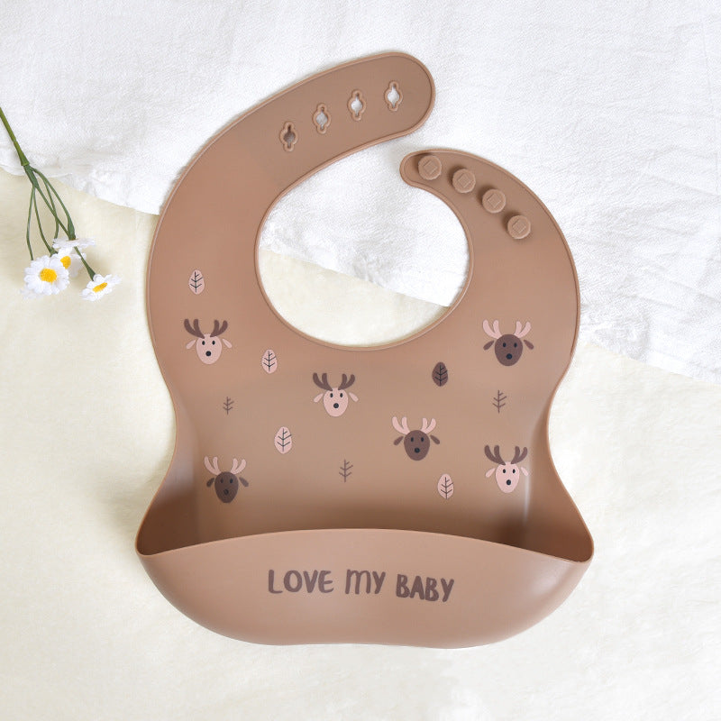 silicone bib