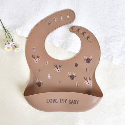 silicone bib
