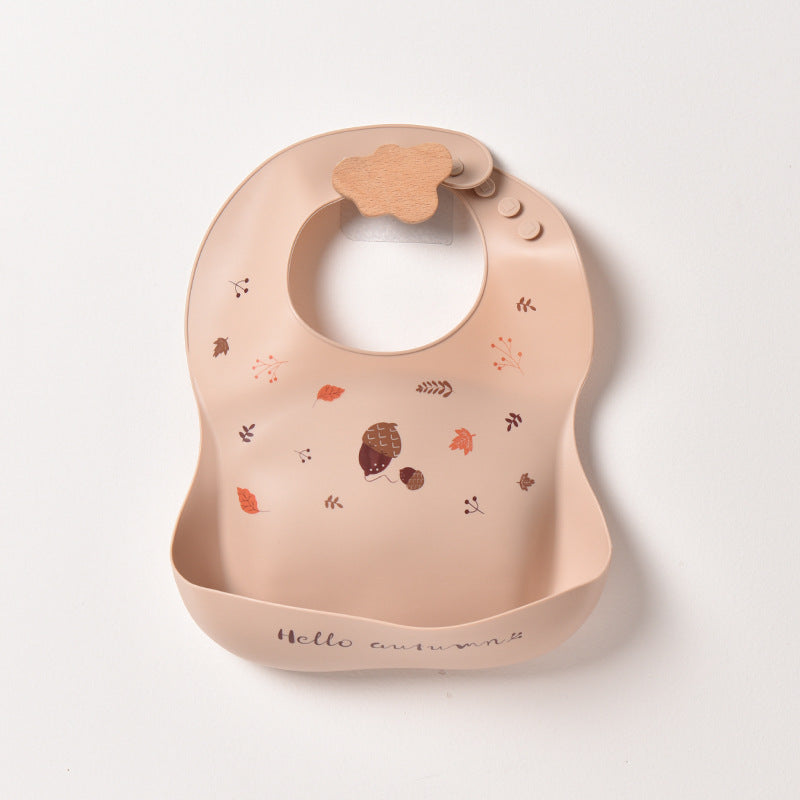 silicone bib