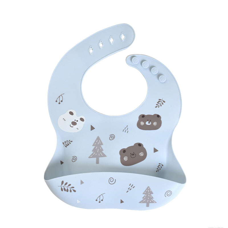 silicone bib