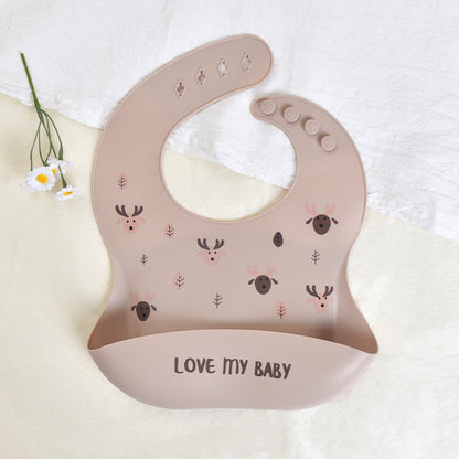 silicone bib