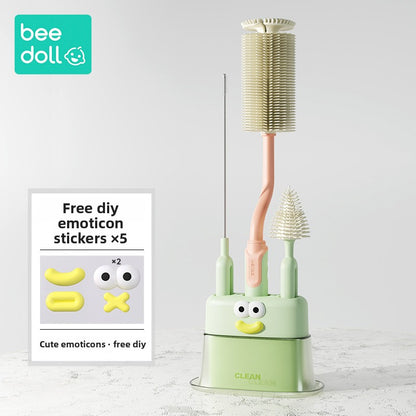 silicone bottle brush