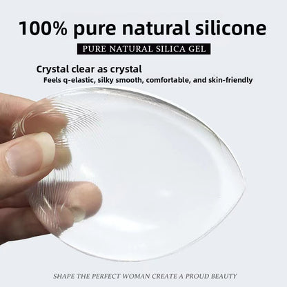 Silicone bra pads