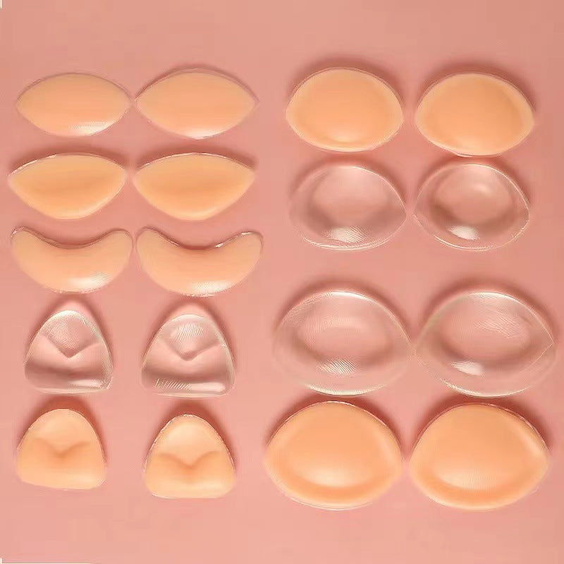 Silicone bra pads