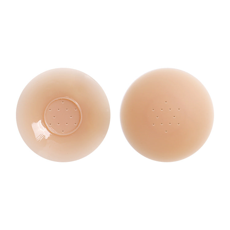 Silicone breast patch