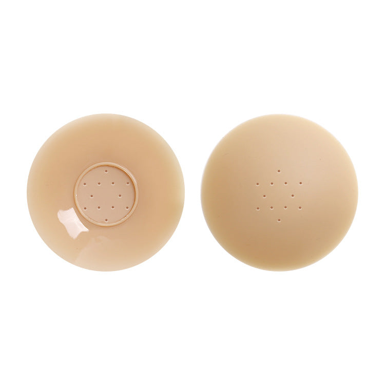 Silicone breast patch