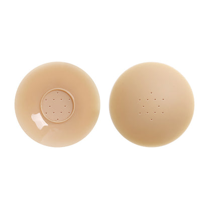 Silicone breast patch