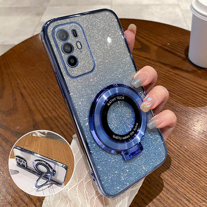 Silicone Case with Stand and Screen Protector