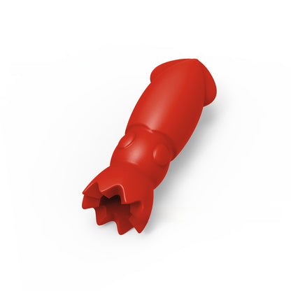 Silicone chewing toothbrush