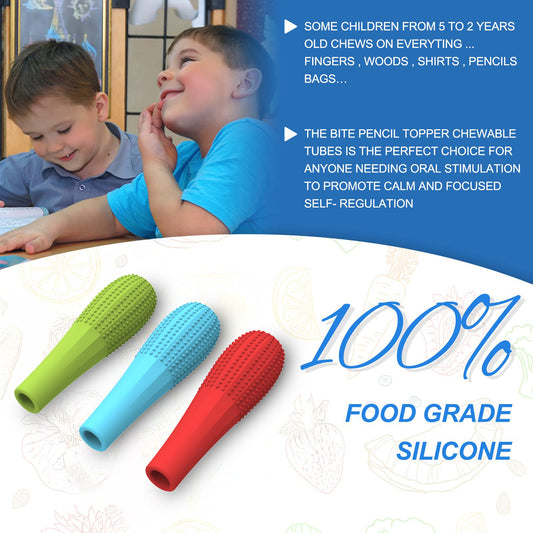 Silicone chewing toothbrush